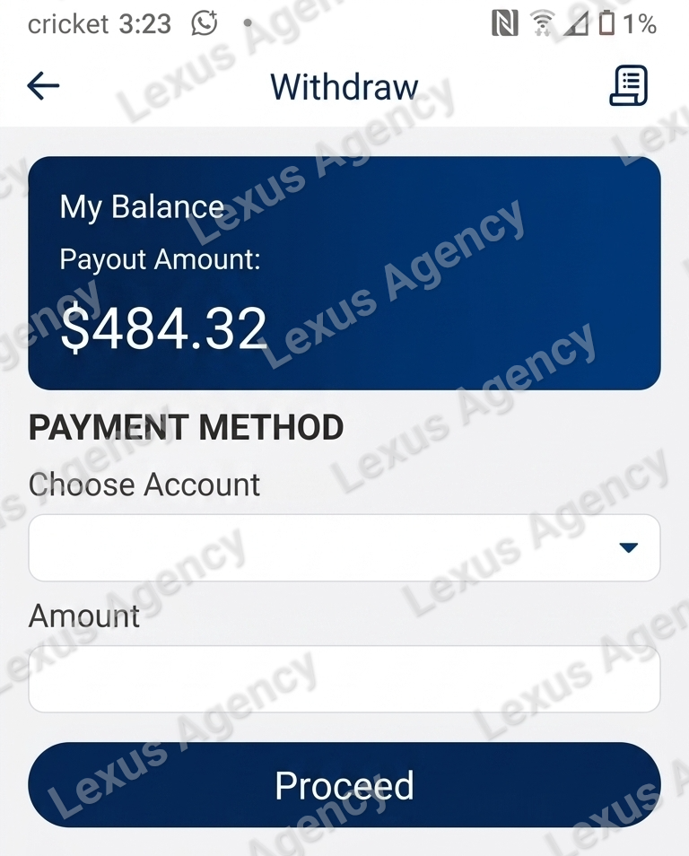 Lexus Agency host earning proof 7