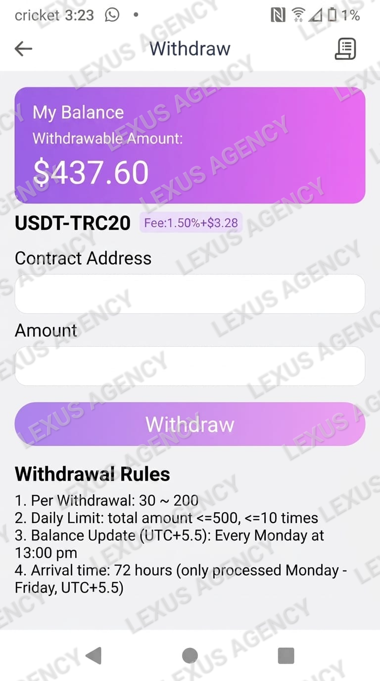 Lexus Agency host earning proof 11
