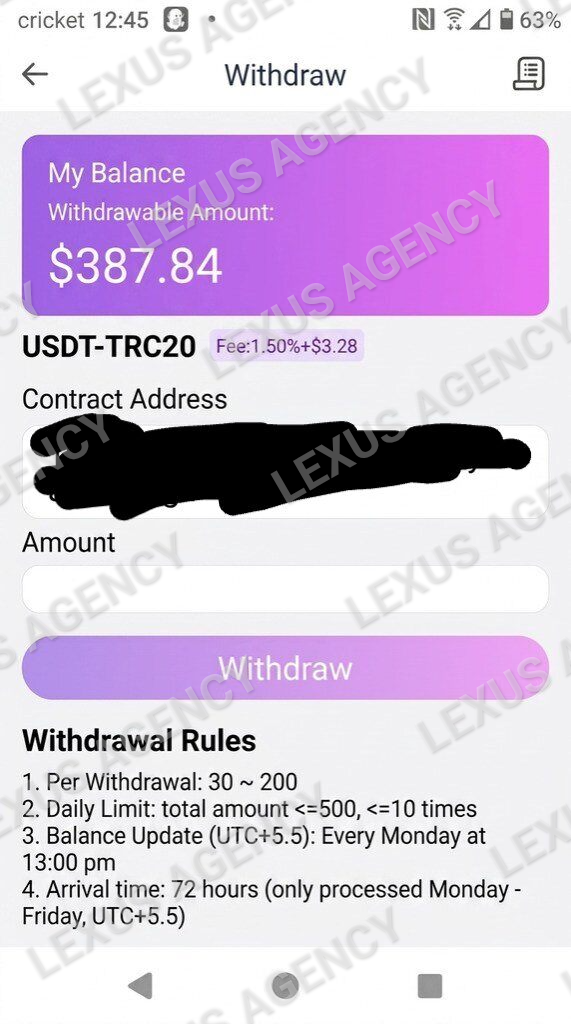 Lexus Agency host earning proof 12