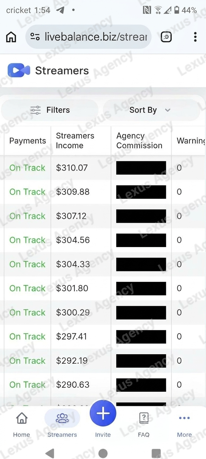 Lexus Agency host earning proof 5